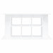 Suport pentru acvariu, alb, 120x40x60 cm, lemn prelucrat - WALTI WALTI