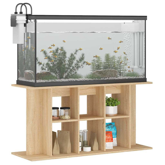 Suport pentru acvariu, stejar Sonoma, 120x40x60 cm, lemn stratificat WALTI