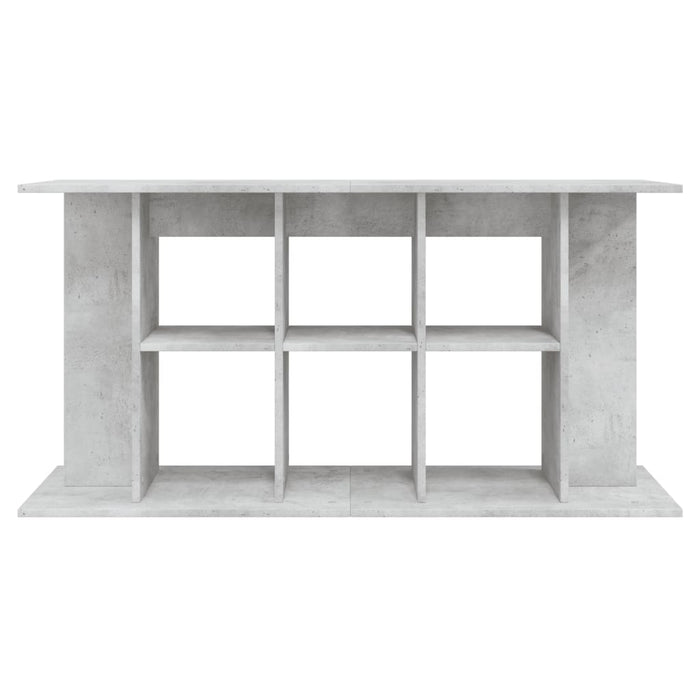 Suport pentru acvariu, gri beton, 120x40x60 cm, lemn stratificat WALTI