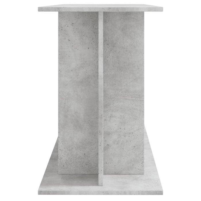 Suport pentru acvariu, gri beton, 120x40x60 cm, lemn stratificat WALTI