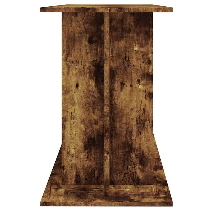 Suport acvariu, stejar fumuriu, 120x40x60 cm, lemn prelucrat - WALTI WALTI
