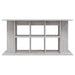 Suport acvariu, gri sonoma, 120x40x60 cm, lemn prelucrat - WALTI WALTI