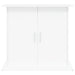 Suport pentru acvariu, alb, 81x36x73 cm, lemn prelucrat - WALTI WALTI