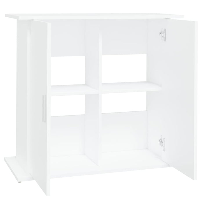 Suport pentru acvariu, alb, 81x36x73 cm, lemn prelucrat - WALTI WALTI