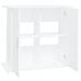 Suport pentru acvariu, alb, 81x36x73 cm, lemn prelucrat - WALTI WALTI
