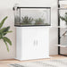 Suport pentru acvariu, alb, 81x36x73 cm, lemn prelucrat - WALTI WALTI
