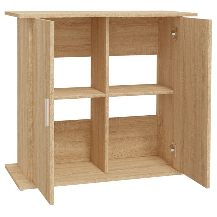 Suport pentru acvariu, stejar Sonoma, 81x36x73 cm, lemn stratificat WALTI