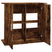 Suport acvariu, stejar afumat, 81x36x73 cm, lemn prelucrat - WALTI WALTI