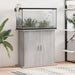 Suport acvariu, gri sonoma, 81x36x73 cm, lemn prelucrat - WALTI WALTI