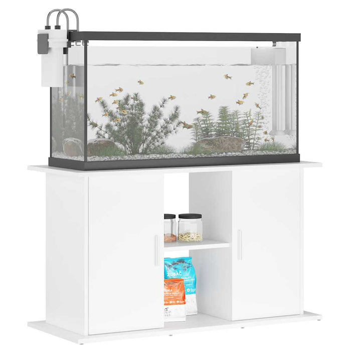Suport pentru acvariu, alb, 101x41x58 cm, lemn prelucrat - WALTI WALTI