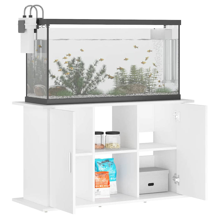 Suport pentru acvariu, alb, 101x41x58 cm, lemn prelucrat - WALTI WALTI