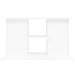 Suport pentru acvariu, alb, 101x41x58 cm, lemn prelucrat - WALTI WALTI