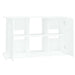 Suport pentru acvariu, alb, 101x41x58 cm, lemn prelucrat - WALTI WALTI