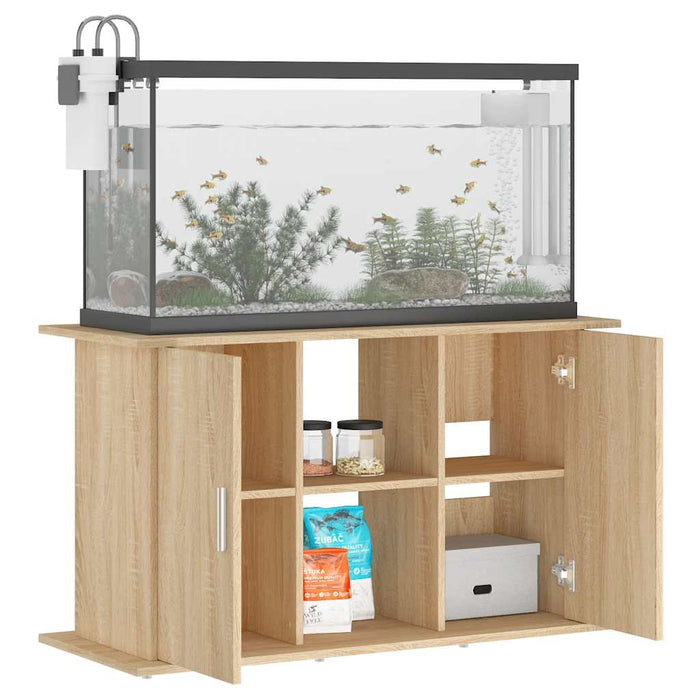 Suport pentru acvariu, stejar Sonoma, 101x41x58 cm, lemn stratificat WALTI