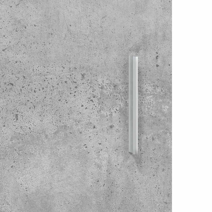 Suport pentru acvariu, gri beton, 101x41x58 cm, lemn stratificat WALTI