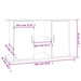 Suport acvariu, stejar afumat, 101x41x58 cm, lemn prelucrat - WALTI WALTI