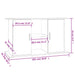 Suport acvariu, gri sonoma, 101x41x58 cm, lemn prelucrat - WALTI WALTI