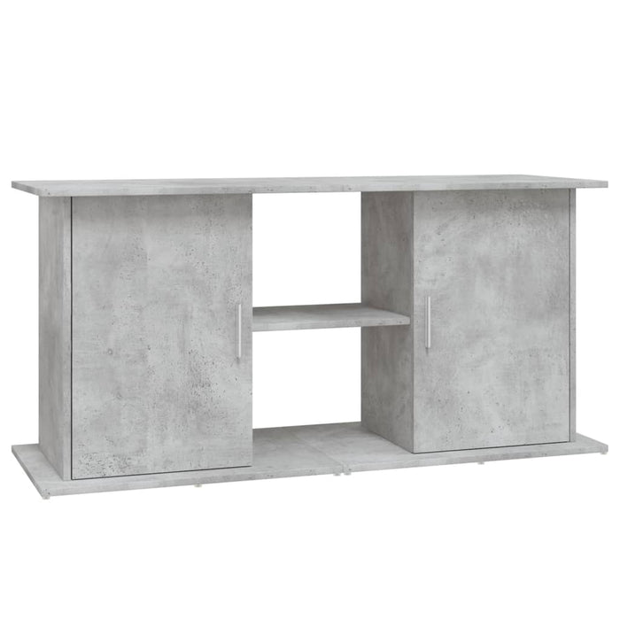 Suport pentru acvariu, gri beton, 121x41x58 cm, lemn stratificat WALTI