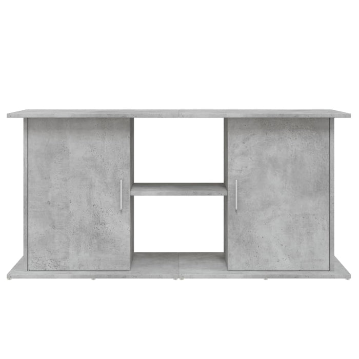 Suport pentru acvariu, gri beton, 121x41x58 cm, lemn stratificat WALTI