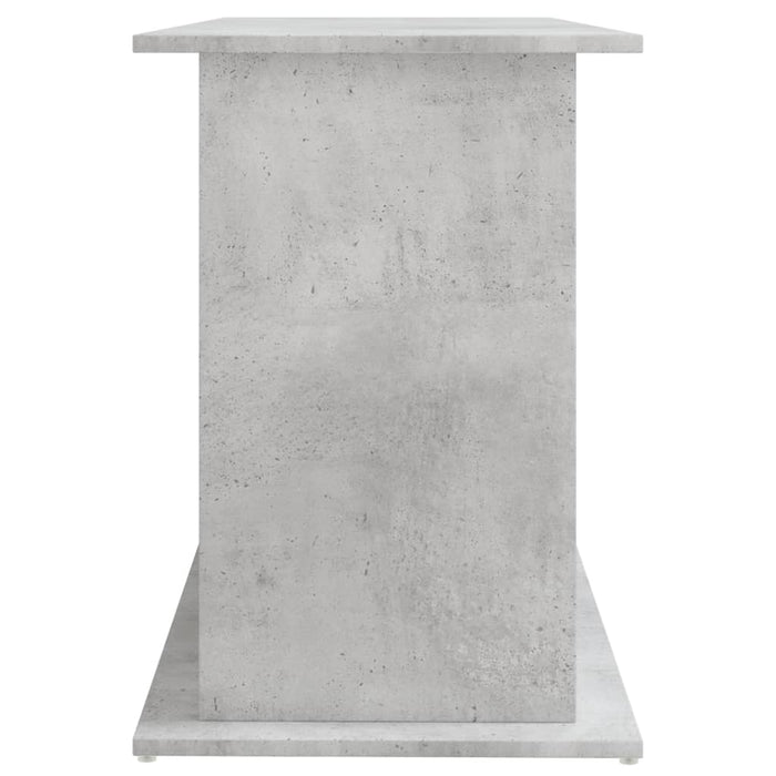 Suport pentru acvariu, gri beton, 121x41x58 cm, lemn stratificat WALTI