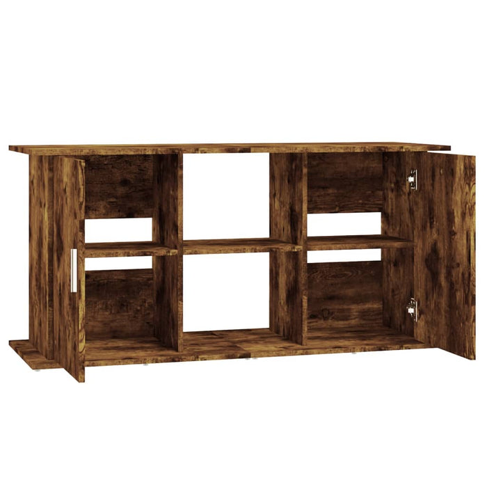 Suport acvariu, stejar afumat, 121x41x58 cm, lemn prelucrat - WALTI WALTI