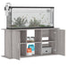 Suport acvariu, gri sonoma, 121x41x58 cm, lemn prelucrat - WALTI WALTI
