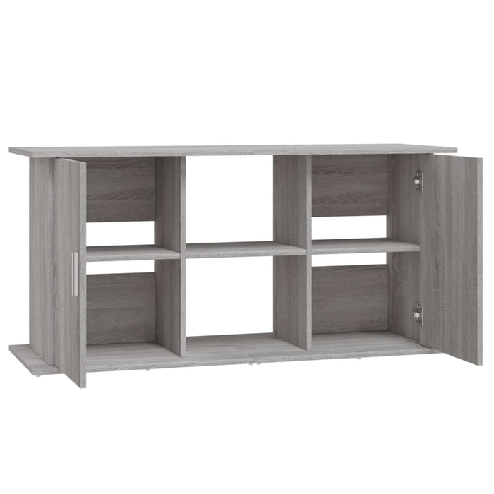 Suport acvariu, gri sonoma, 121x41x58 cm, lemn prelucrat - WALTI WALTI