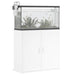 Suport pentru acvariu, alb, 81x36x73 cm, lemn prelucrat - WALTI WALTI