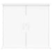 Suport pentru acvariu, alb, 81x36x73 cm, lemn prelucrat - WALTI WALTI