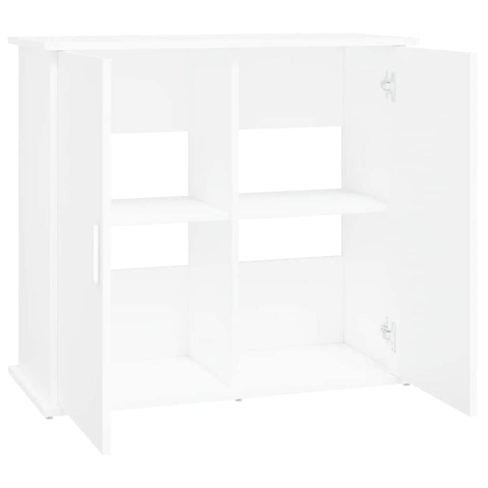 Suport pentru acvariu, alb, 81x36x73 cm, lemn prelucrat - WALTI WALTI