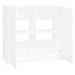 Suport pentru acvariu, alb, 81x36x73 cm, lemn prelucrat - WALTI WALTI