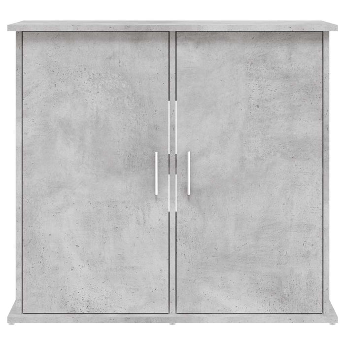 Suport pentru acvariu, gri beton, 81x36x73 cm, lemn stratificat WALTI