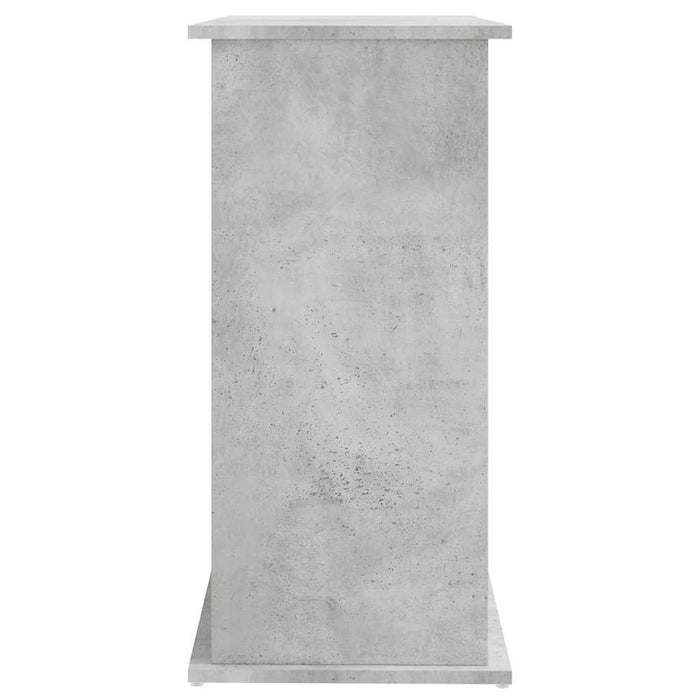 Suport pentru acvariu, gri beton, 81x36x73 cm, lemn stratificat WALTI