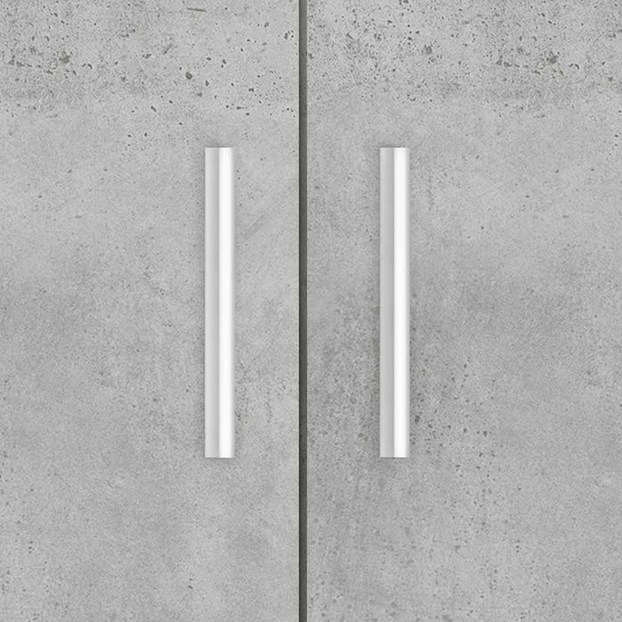 Suport pentru acvariu, gri beton, 81x36x73 cm, lemn stratificat WALTI