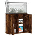 Suport acvariu, stejar afumat, 81x36x73 cm, lemn prelucrat - WALTI WALTI