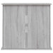 Suport acvariu, gri sonoma, 81x36x73 cm, lemn prelucrat - WALTI WALTI