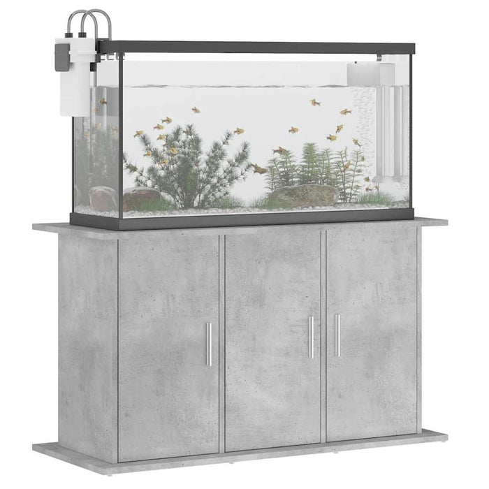Suport pentru acvariu, gri beton, 101x41x58 cm, lemn stratificat WALTI