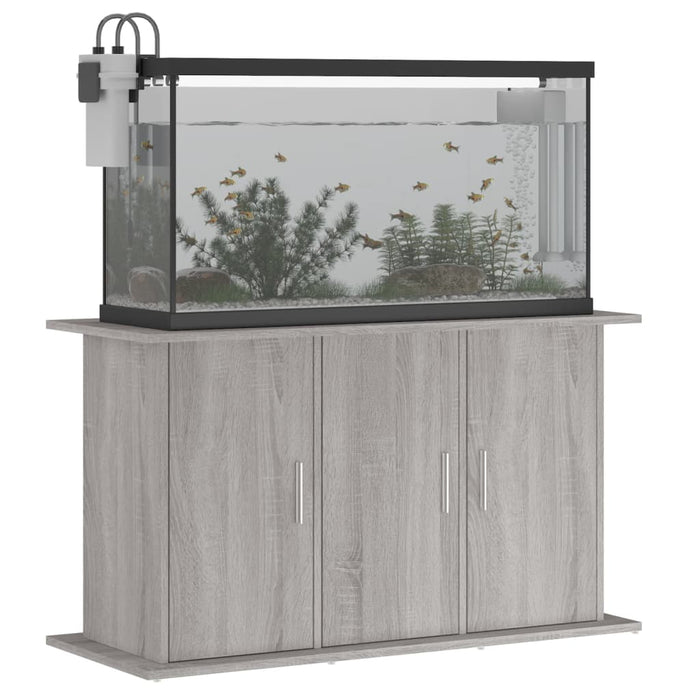 Suport acvariu, gri sonoma, 101x41x58 cm, lemn prelucrat - WALTI WALTI