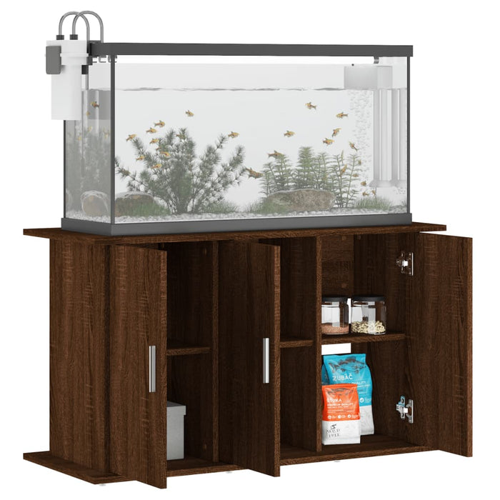 Suport acvariu, stejar maro, 101x41x58 cm, lemn prelucrat WALTI