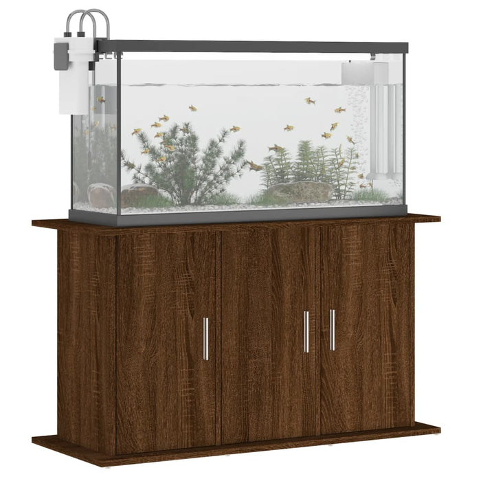 Suport acvariu, stejar maro, 101x41x58 cm, lemn prelucrat WALTI