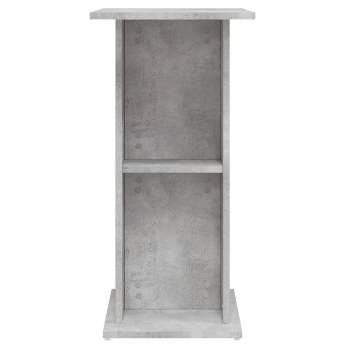 Suport pentru acvariu, gri beton, 60,5x36x72,5 cm, lemn stratificat WALTI