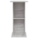 Suport acvariu, gri sonoma, 60,5x36x72,5 cm, lemn prelucrat - WALTI WALTI