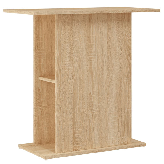 Suport pentru acvariu, stejar Sonoma, 75x36x72,5 cm, lemn stratificat WALTI