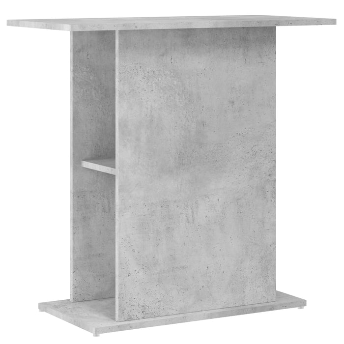 Suport acvariu, gri beton, 75x36x72,5 cm, lemn prelucrat - WALTI WALTI