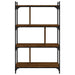 Bibliotecă cu 4 niveluri stejar maro 76x32x123 cm lemn compozit - WALTI WALTI