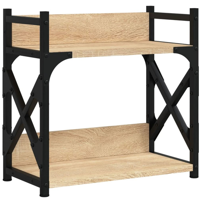 Suport imprimantă 2 niveluri stejar sonoma 40x20x40 cm lemn - WALTI WALTI
