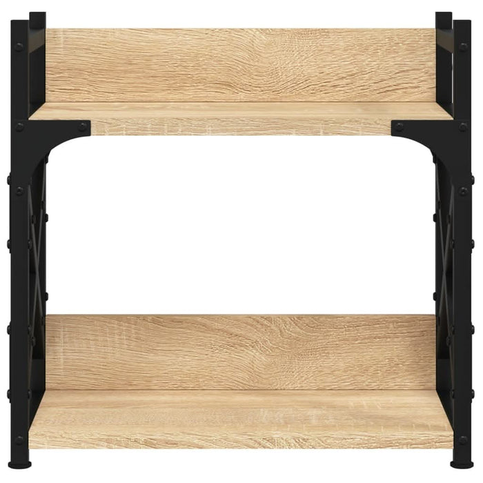 Suport imprimantă 2 niveluri stejar sonoma 40x20x40 cm lemn - WALTI WALTI