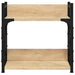 Suport imprimantă 2 niveluri stejar sonoma 40x20x40 cm lemn - WALTI WALTI
