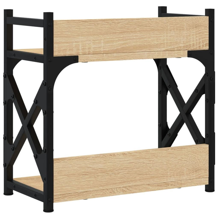 Suport imprimantă 2 niveluri stejar sonoma 40x20x40 cm lemn - WALTI WALTI