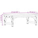 Suport pentru monitor, stejar sonoma, 37x23x14 cm lemn compozit - WALTI WALTI